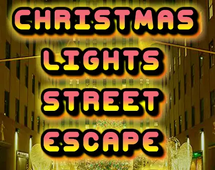 Christmas Lights Street Escape logo