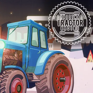 Christmas Tractor Racing logo
