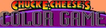 Chuck E. Cheese's Color Game logo