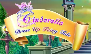 Cinderella Dress Up Fairy Tale logo