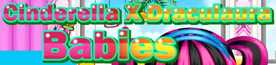 Cinderella x Draculaura Babies logo