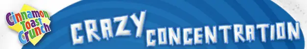 Cinnamon Toast Crunch: Crazy Concentration logo