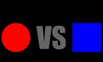 Circle vs. Squares logo