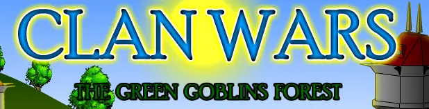 Clan Wars: The Green Goblins Forest logo
