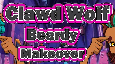 Clawd Wolf Beardy Makeover logo