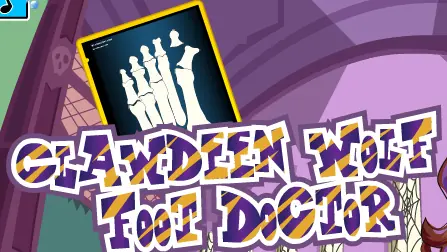 Clawdeen Wolf Foot Doctor logo