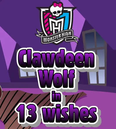 Clawdeen Wolf in 13 wishes logo