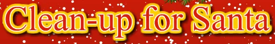 Clean-up For Santa logo