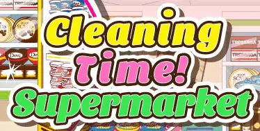 Cleaning Time! Supermarket logo