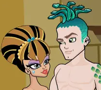 Cleo De Nile and Deuce Gorgon logo