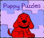 Clifford Puppy Puzzles logo