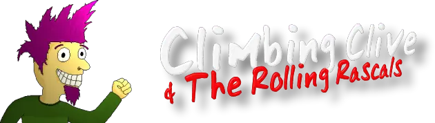 Climbing Clive & The Rolling Rascals logo