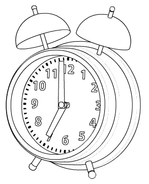Clock Coloring logo