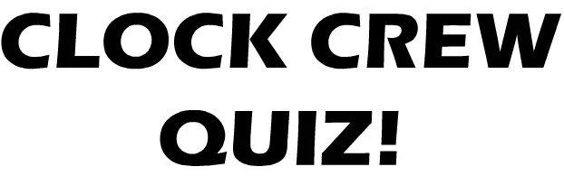 Clock Crew Quiz logo