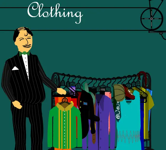 Clothing (English) logo