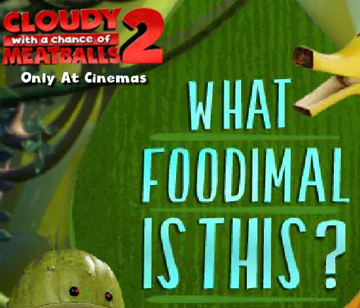 Cloudy with a Chance of Meatballs 2: What Foodimal Is This? logo