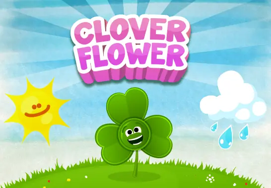 Clover Flower logo