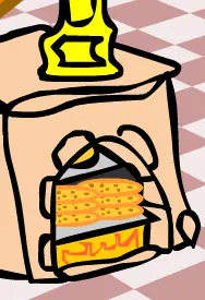 Club Penguin Pizza Oven (Beta Team) logo