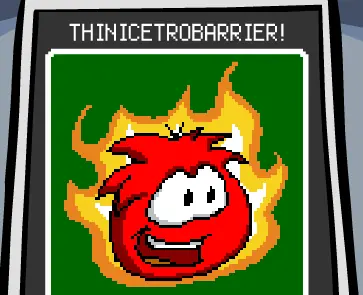 Club Penguin ThinIcetroBarrier logo