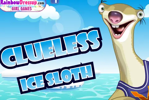 Clueless Ice Sloth logo