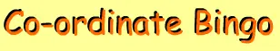 Co-ordinate Bingo logo