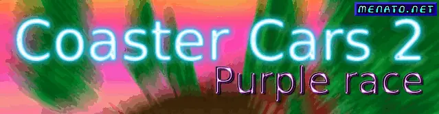 Coaster Cars 2: Purple Race logo