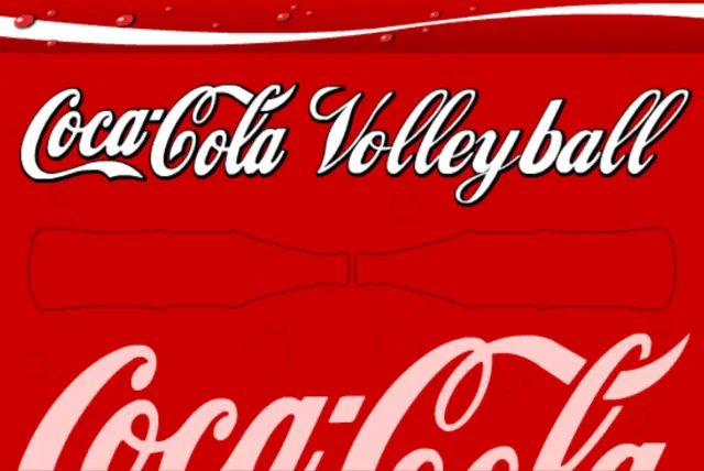 Coca-Cola Volleyball logo