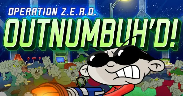 Codename: Kids Next Door - Operation Z.E.R.O. Outnumbuh'd! logo