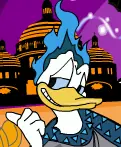 Color Donald Duck logo