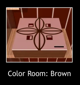 Color Room: Brown logo