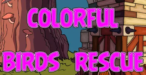 Colorful Birds Rescue logo