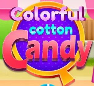Colorful Cotton Candy logo