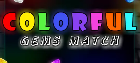Colorful Gems Match logo