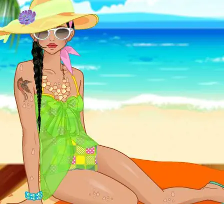 Colorful Swimsuits Dress Up Game logo