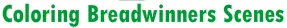 Coloring Breadwinners Scenes logo