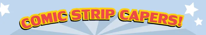 Comic Strip Capers! logo