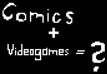 Comics + Videogames = ? logo