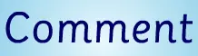Comment logo