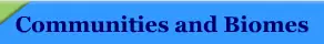 Communities and Biomes logo