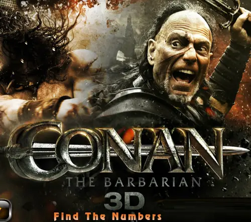Conan the Barbarian - Find the Numbers logo