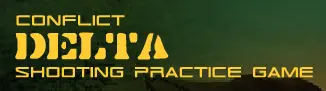 Conflict Delta Shooting Practice Game logo