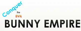Conquer the Evil Bunny Empire logo