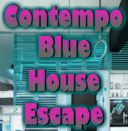 Contempo Blue House Escape logo