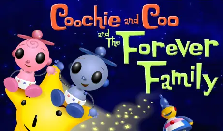 Coochie and Coo and the Forever Family logo