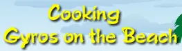 Cooking Gyros On The Beach logo