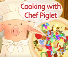Cooking with Chef Piglet logo