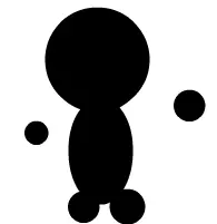Cool non-nude dress-up logo