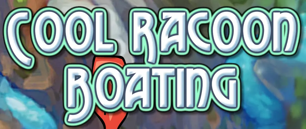 Cool Raccoon Boating logo