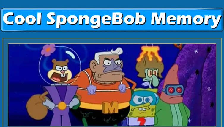Cool Spongebob Memory logo