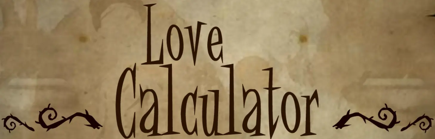 Corpse Bride - Love Calculator logo